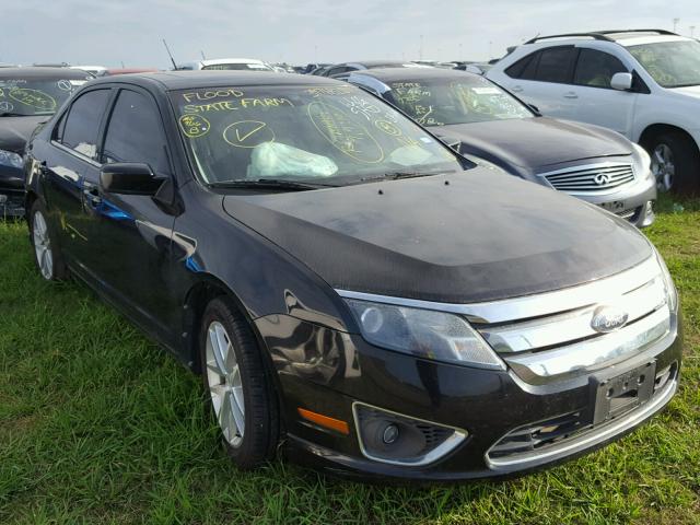 3FAHP0JA8CR114733 - 2012 FORD FUSION BLACK photo 1