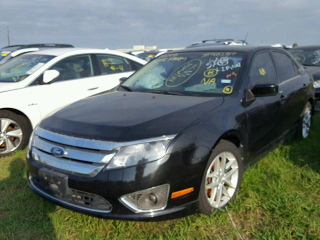 3FAHP0JA8CR114733 - 2012 FORD FUSION BLACK photo 2