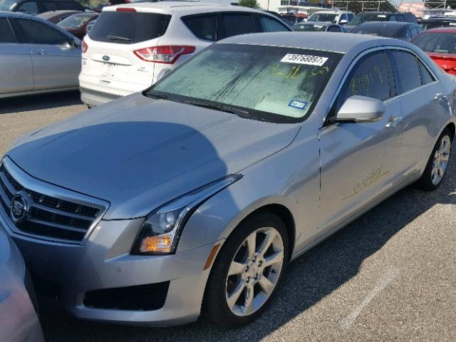 1G6AB5RX2E0146342 - 2014 CADILLAC ATS SILVER photo 2