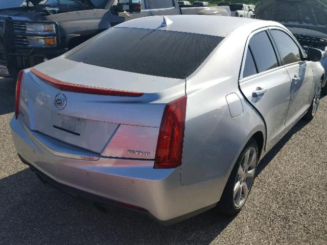 1G6AB5RX2E0146342 - 2014 CADILLAC ATS SILVER photo 4