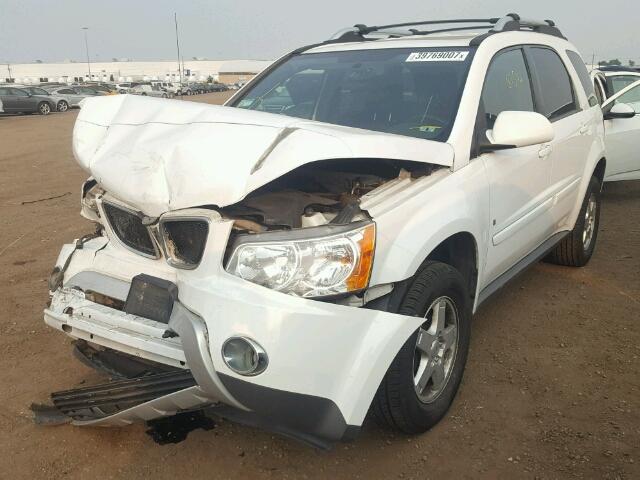 2CKDL73F266029090 - 2006 PONTIAC TORRENT WHITE photo 2