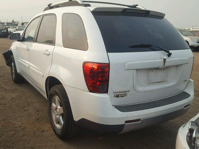 2CKDL73F266029090 - 2006 PONTIAC TORRENT WHITE photo 3