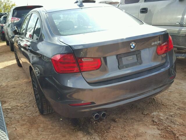 WBA3A5C54DF355901 - 2013 BMW 328 I GRAY photo 3