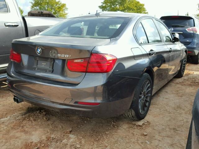 WBA3A5C54DF355901 - 2013 BMW 328 I GRAY photo 4