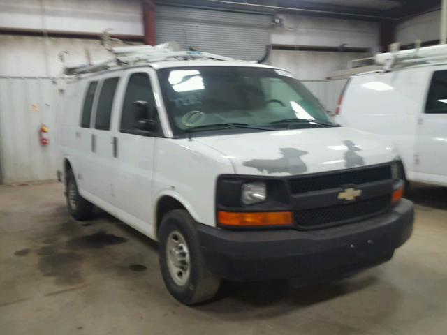 1GCWGFCB3C1116460 - 2012 CHEVROLET EXPRESS G2 WHITE photo 1