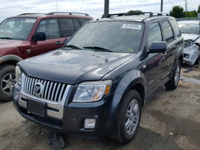 4M2CU87188KJ49622 - 2008 MERCURY MARINER PR GRAY photo 2