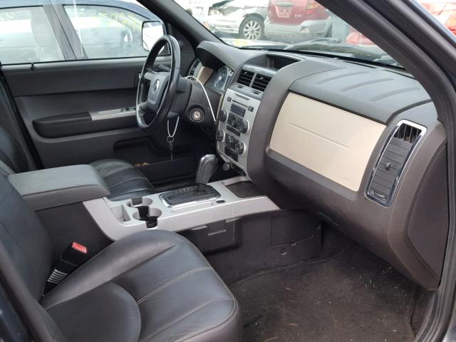 4M2CU87188KJ49622 - 2008 MERCURY MARINER PR GRAY photo 5