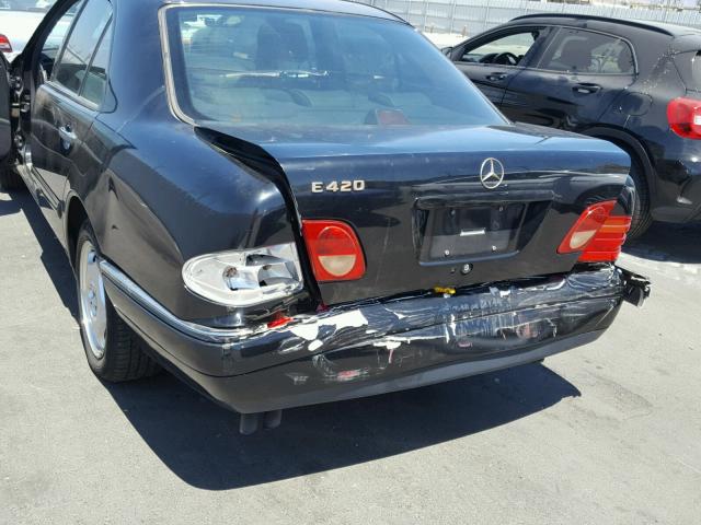 WDBJF72F0VA465598 - 1997 MERCEDES-BENZ E 420 BLACK photo 9