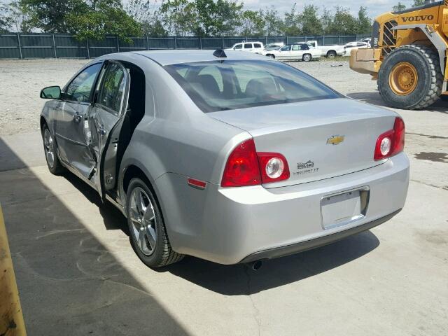 1G1ZD5EU0CF262311 - 2012 CHEVROLET MALIBU SILVER photo 3