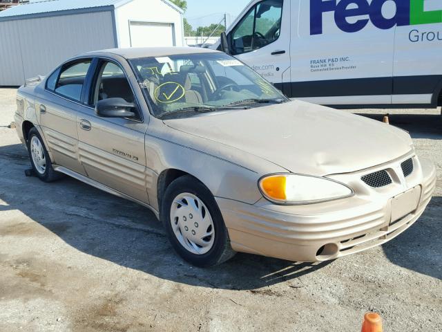 1G2NF52T51M529208 - 2001 PONTIAC GRAND AM S Qızıl foto 1