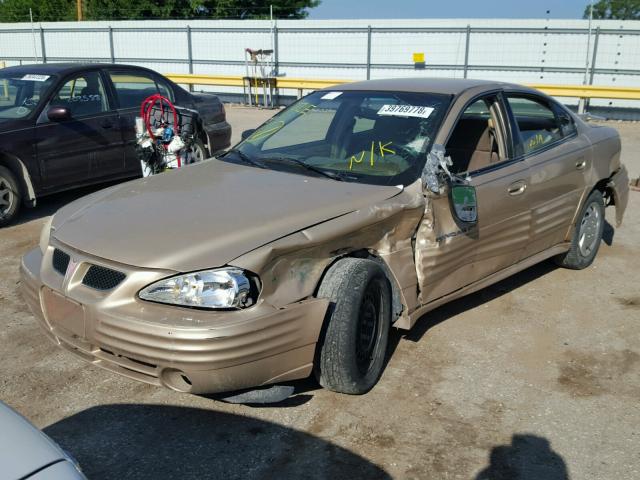 1G2NF52T51M529208 - 2001 PONTIAC GRAND AM S Qızıl foto 2