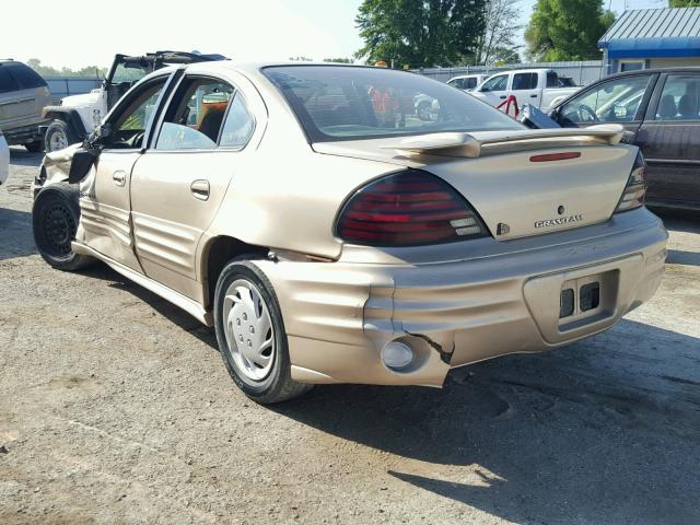 1G2NF52T51M529208 - 2001 PONTIAC GRAND AM S Qızıl foto 3