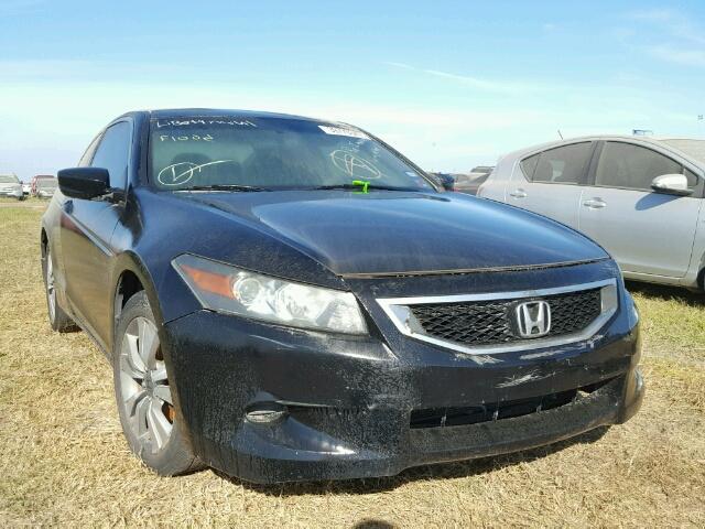 1HGCS12359A007426 - 2009 HONDA ACCORD BLACK photo 1