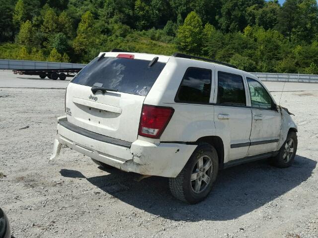 1J8GR48K37C565460 - 2007 JEEP GRAND CHER WHITE photo 4