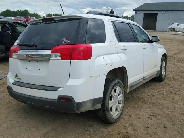 2GKALSEK5F6360113 - 2015 GMC TERRAIN WHITE photo 4