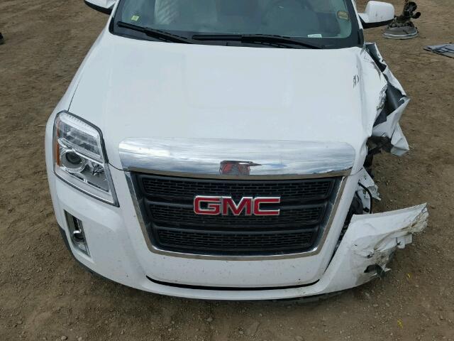 2GKALSEK5F6360113 - 2015 GMC TERRAIN WHITE photo 7