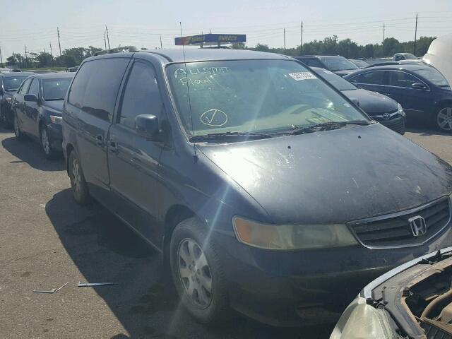 5FNRL18984B031043 - 2004 HONDA ODYSSEY EX GRAY photo 4