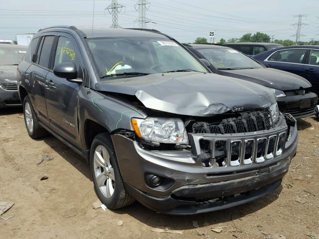 1C4NJCBA4CD542175 - 2012 JEEP COMPASS SP GRAY photo 1