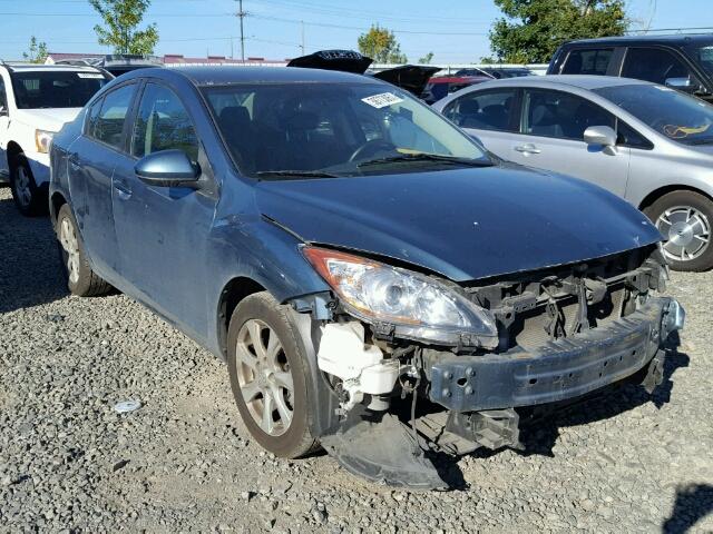 JM1BL1SF2A1334338 - 2010 MAZDA 3 I BLUE photo 1