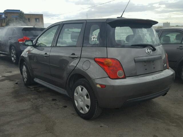 JTKKT624250102564 - 2005 TOYOTA SCION XA CHARCOAL photo 3