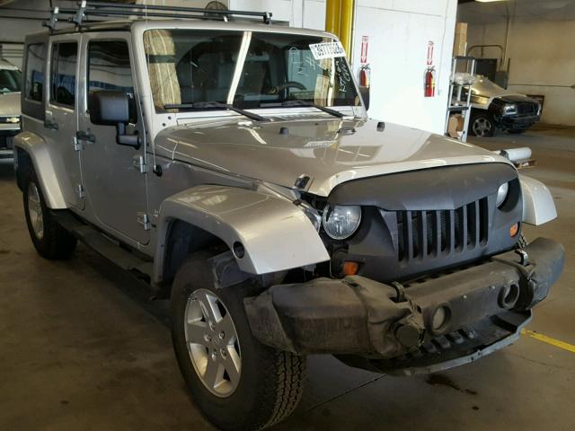 1J4GA59117L197199 - 2007 JEEP WRANGLER S Gümüş foto 1