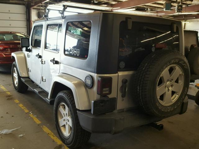 1J4GA59117L197199 - 2007 JEEP WRANGLER S Gümüş foto 3