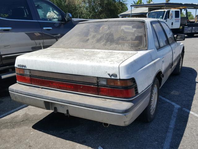 JH4KA2545GC001004 - 1986 ACURA LEGEND WHITE photo 4