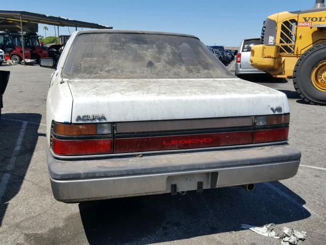 JH4KA2545GC001004 - 1986 ACURA LEGEND WHITE photo 9