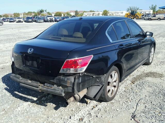 1HGCP26859A092278 - 2009 HONDA ACCORD BLACK photo 4