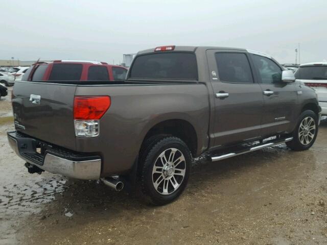 5TFEY5F14CX127065 - 2012 TOYOTA TUNDRA GRAY photo 4