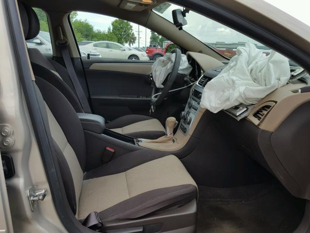 1G1ZB5E04CF318124 - 2012 CHEVROLET MALIBU LS BEIGE photo 5