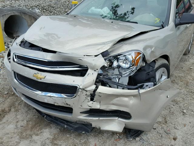 1G1ZB5E04CF318124 - 2012 CHEVROLET MALIBU LS BEIGE photo 9