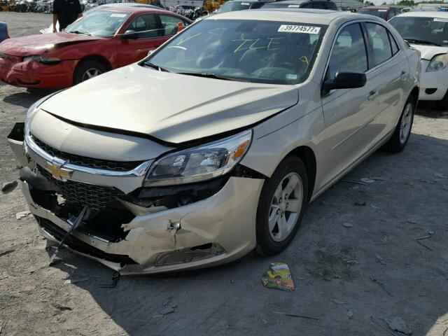 1G11B5SA4GF132566 - 2016 CHEVROLET MALIBU LIM TAN photo 2