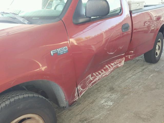 2FTRF17234CA45841 - 2004 FORD F-150 HERI RED photo 10