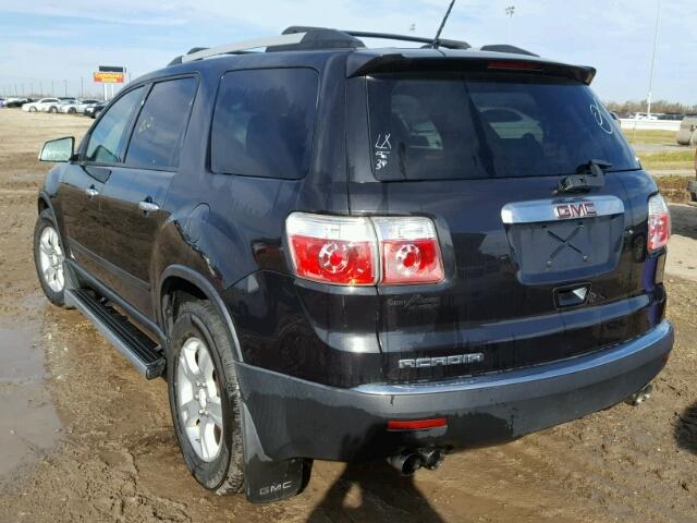 1GKKRNED3BJ212903 - 2011 GMC ACADIA BLACK photo 3