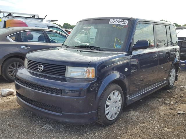 JTLKT324864082969 - 2006 TOYOTA SCION XB Azul foto 2