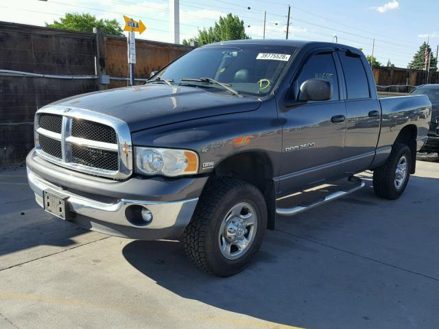 3D7KU28D73G848124 - 2003 DODGE RAM 2500 S GRAY photo 2