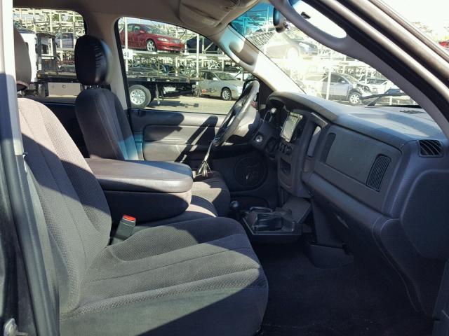 3D7KU28D73G848124 - 2003 DODGE RAM 2500 S GRAY photo 5