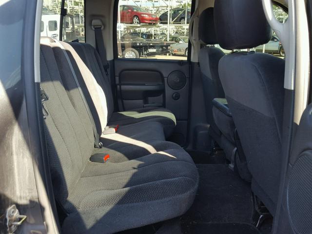3D7KU28D73G848124 - 2003 DODGE RAM 2500 S GRAY photo 6