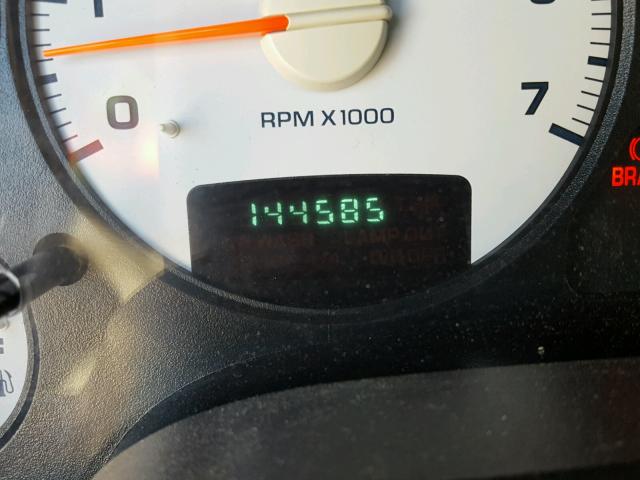 3D7KU28D73G848124 - 2003 DODGE RAM 2500 S GRAY photo 8