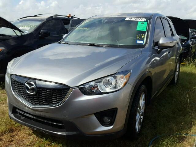 JM3KE2DY7F0495609 - 2015 MAZDA CX-5 GRAY photo 2