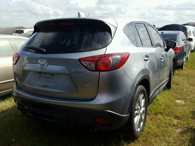 JM3KE2DY7F0495609 - 2015 MAZDA CX-5 GRAY photo 4