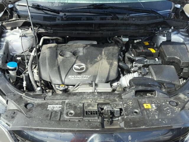 JM3KE2DY7F0495609 - 2015 MAZDA CX-5 GRAY photo 7