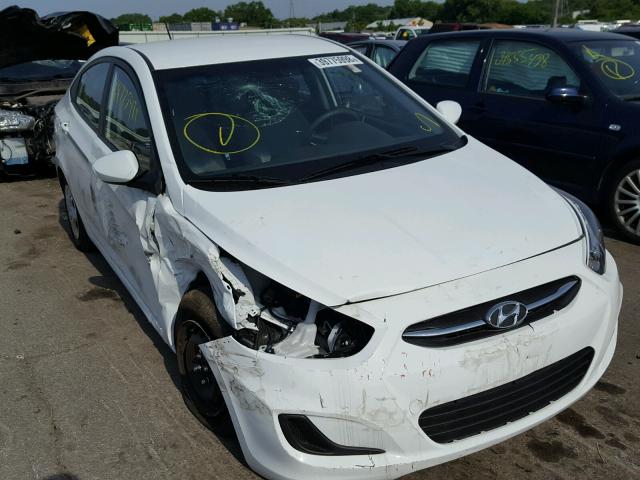 KMHCT4AE5HU167539 - 2017 HYUNDAI ACCENT SE WHITE photo 1