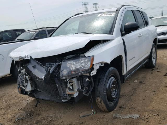 1C4NJCBB4ED625956 - 2014 JEEP COMPASS SP 白色 照片 2