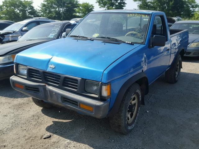 1N6SD11Y7SC311625 - 1995 NISSAN TRUCK XE BLUE photo 2