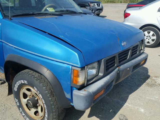 1N6SD11Y7SC311625 - 1995 NISSAN TRUCK XE BLUE photo 9