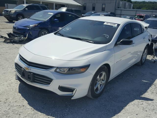 1G1ZB5ST0HF234002 - 2017 CHEVROLET MALIBU LS Ağ foto 2