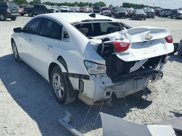 1G1ZB5ST0HF234002 - 2017 CHEVROLET MALIBU LS Ağ foto 3