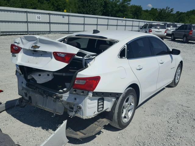 1G1ZB5ST0HF234002 - 2017 CHEVROLET MALIBU LS Ağ foto 4